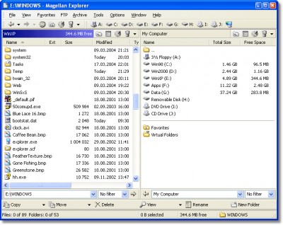 Magellan Explorer 3.32 screenshot