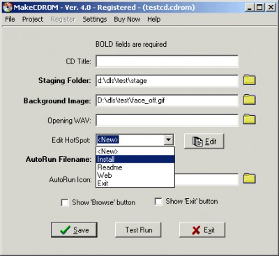 MakeCDROM 3.5 screenshot