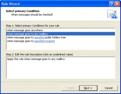 MAPILab Rules for Exchange 2.4 screenshot