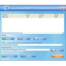 McFunSoft 3GP Video Converter 7.9 screenshot