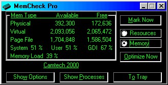 MemCheck Pro 1.0 screenshot