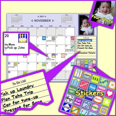 Monkeymen Calendar 4.0 screenshot