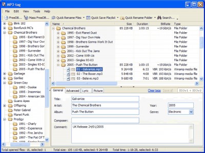 MP3 Tag Editor 2.0 screenshot