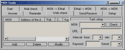 MSN messenger tools 2.65 screenshot