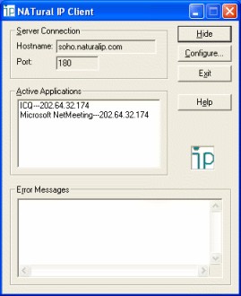 NATural IP SOHO 1.63 screenshot