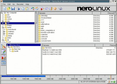 NeroLinux  screenshot