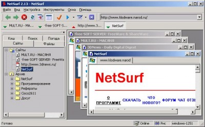 NetSurf 3.071 screenshot