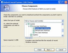 Nullsoft Scriptable Install System 2.24 screenshot