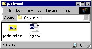 PackWord 1.0 screenshot PackWord 1.0 screenshot