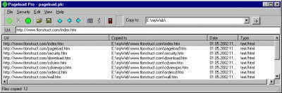 Pageload 2.0 screenshot