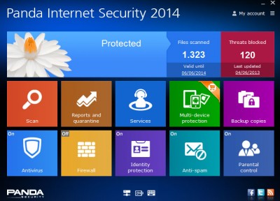 Panda Internet Security 2017 screenshot