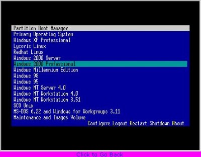 Partition Boot Manager v1.04 screenshot