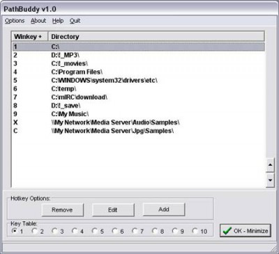 Pathbuddy 1.1 screenshot