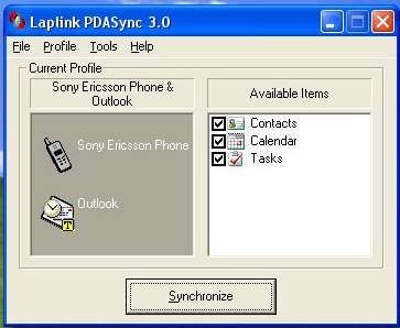 PDAsync 153 screenshot