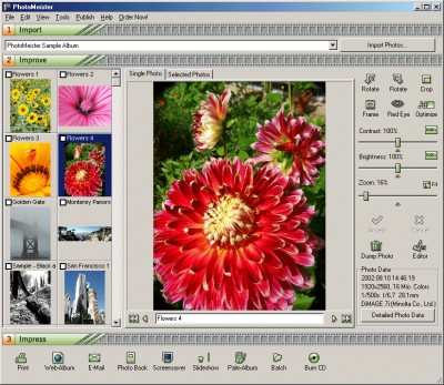 PhotoMeister 2.20 screenshot