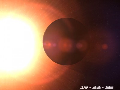 Planet Mercury 3D Screensaver 1.0 screenshot