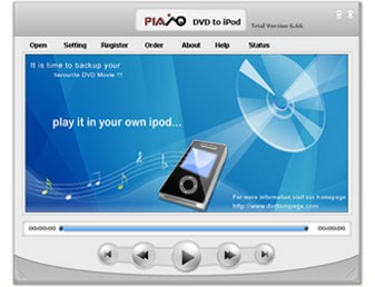Plato DVD to iPod Converter 2.16 screenshot