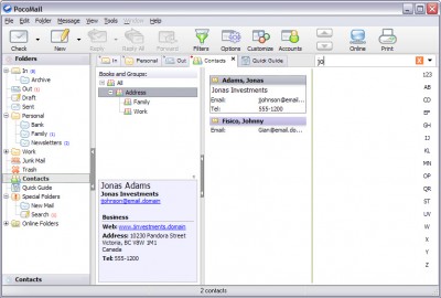 PocoMail 4.1 screenshot