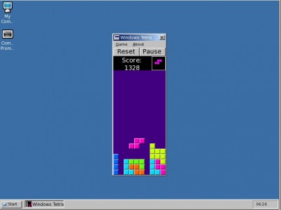 ReactOS 0.3.0 screenshot