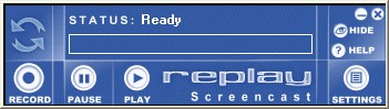 Replay Screencast 1.21 screenshot