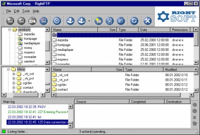 RightFTP 1.0 screenshot