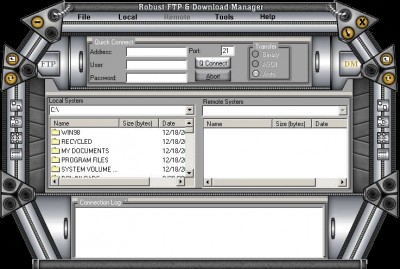 Robust FTP and Download Manager 7.3.3.3000 screenshot