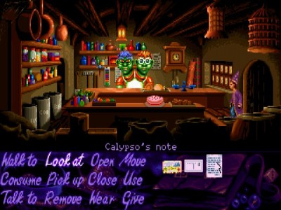 ScummVM 0.9.1 screenshot