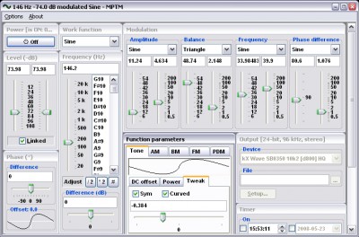 SineGen 1.3 screenshot