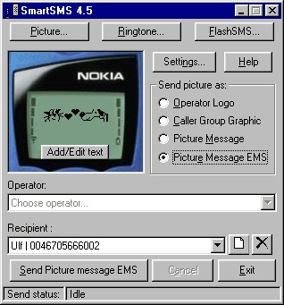 SmartSMS 3.16 screenshot