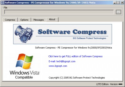 Software Compress 1.2 screenshot