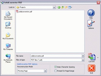 SolidConverter PDF 1.0 screenshot