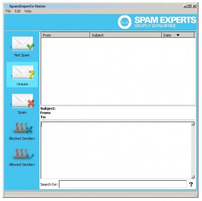 SpamExperts Home 1.1.1.6 screenshot SpamExperts Home 1.1.1.6 screenshot