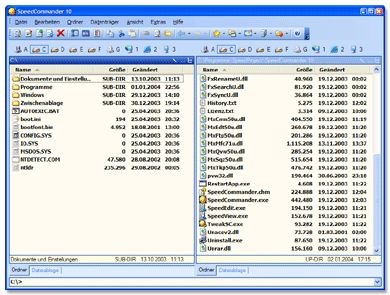 SpeedCommander 11.01 screenshot SpeedCommander 11.01 screenshot