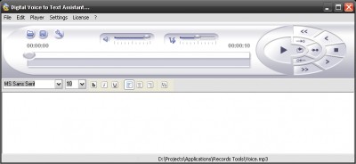 Stenographer 1.5 screenshot