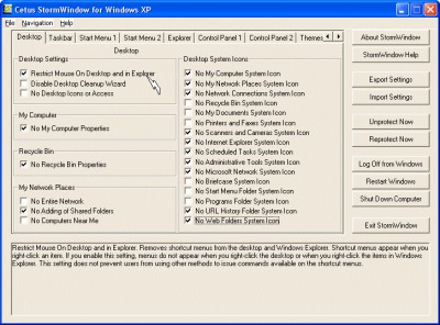 StormWindow XP 7.02 screenshot