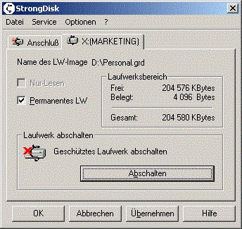 StrongDisk Pro 3.5 screenshot