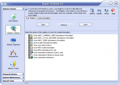 Super Utilities 2.0 screenshot