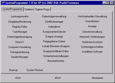 SystemInfo 1.2 screenshot