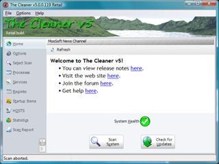 The Cleaner 4.2 screenshot