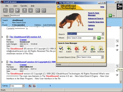 The Sleuthhound 4.5 screenshot