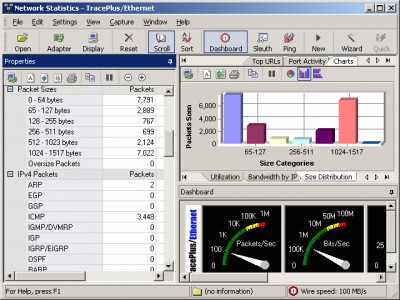 TracePlus Ethernet 2.95.000 screenshot