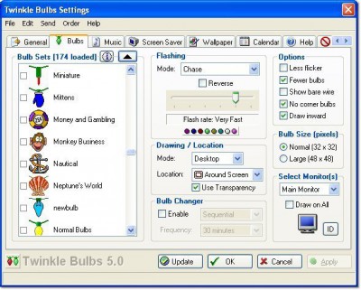 Twinkle Bulbs 5.1 screenshot