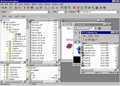 Universal Explorer 3.0 screenshot