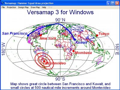 Versamap for Windows 2.07 screenshot