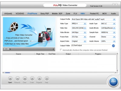 Video Converter 5.0 screenshot