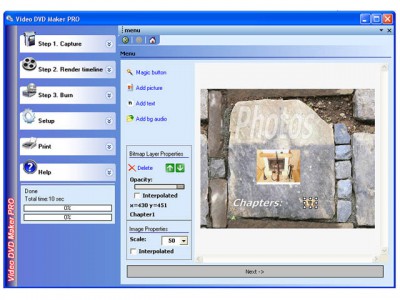Video DVD Maker PRO 3.24.0.64 screenshot