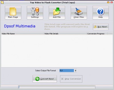 Video to Flash Converter 4.1 screenshot