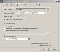 Virtual Print Pilot 1.22 screenshot