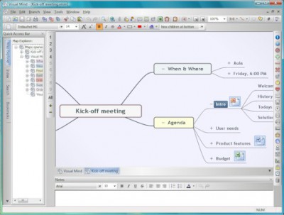 Visual Mind 11.0 screenshot