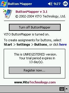 VITO ButtonMapper 3.9 screenshot